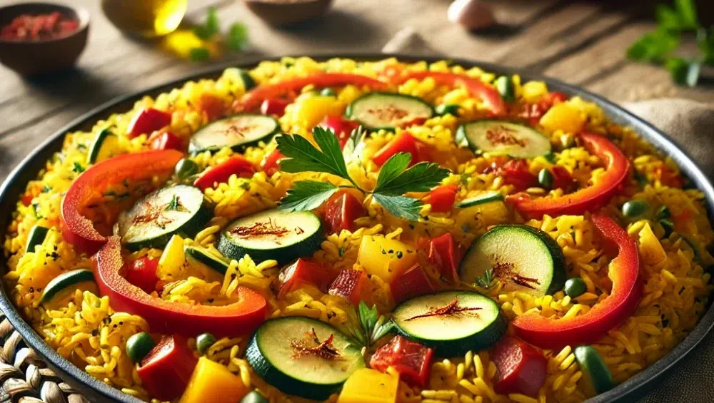 Arroz con verduras