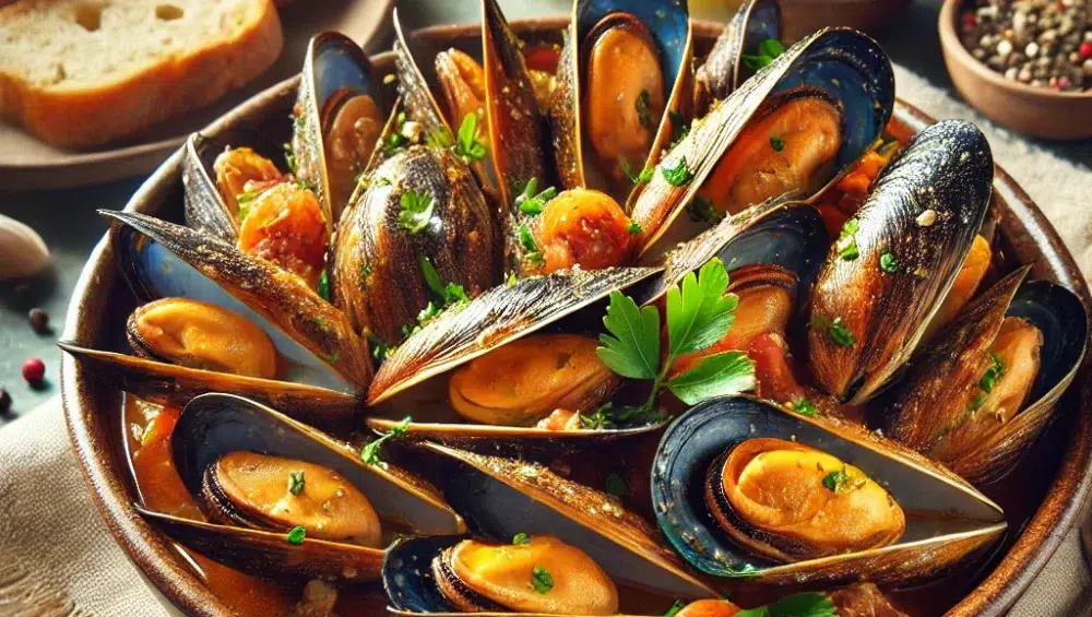 Mejillones al cava