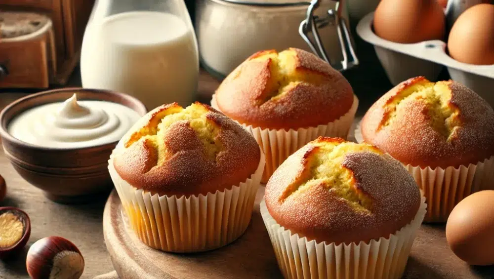 Muffinki z kremem marroni