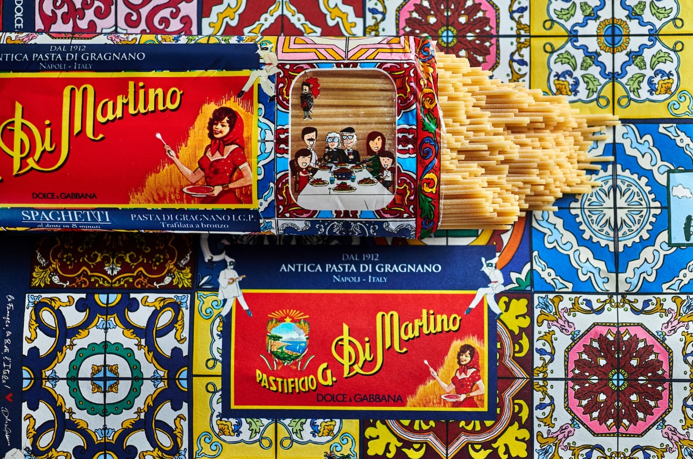 Spaghetti Pastificio G. di Martino Dolce&Gabbana 500 g - obrazek 5