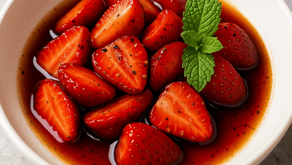 Truskawki balsamico