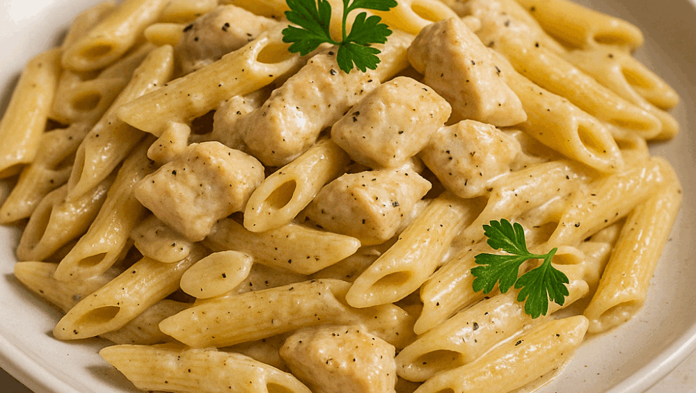 Penne z kurczakiem