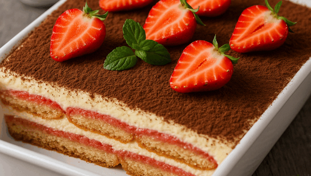 Truskawkowe tiramisu
