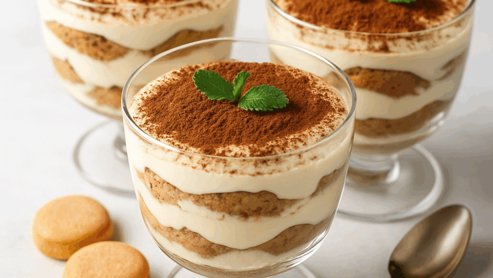 Tiramisu w pucharkach