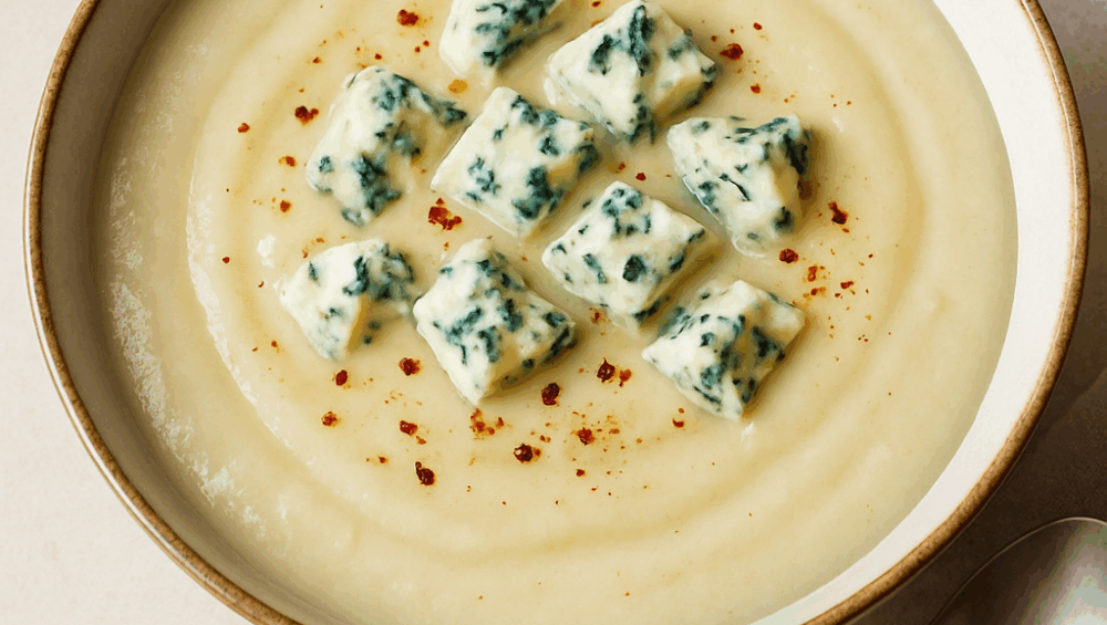 Krem kalafiorowy z serem Gorgonzola