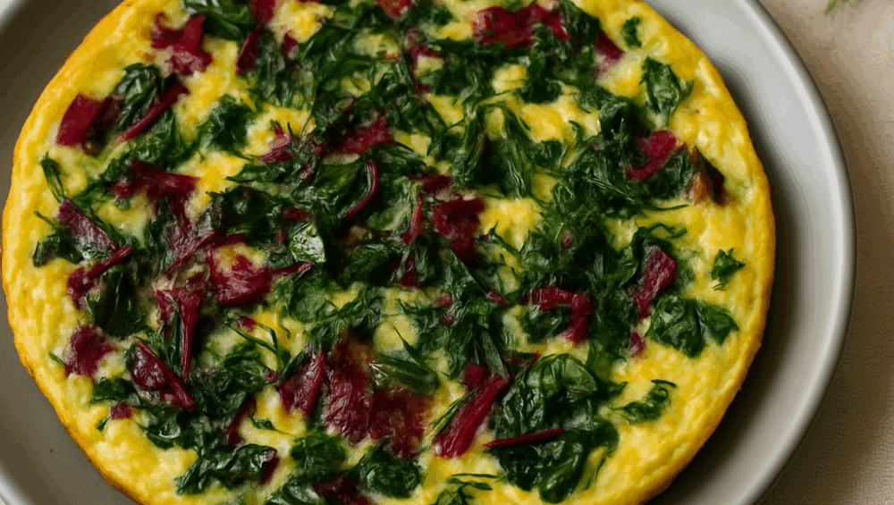 Frittata z botwinką