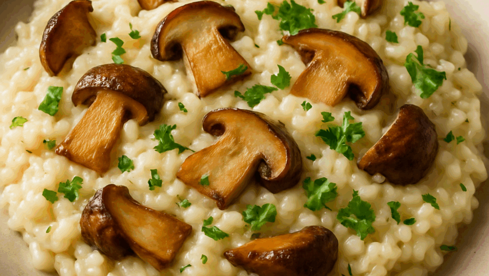 Risotto z borowikami