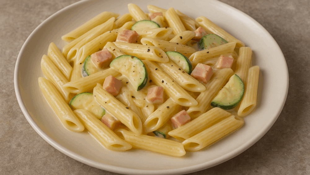 Penne z cukinią